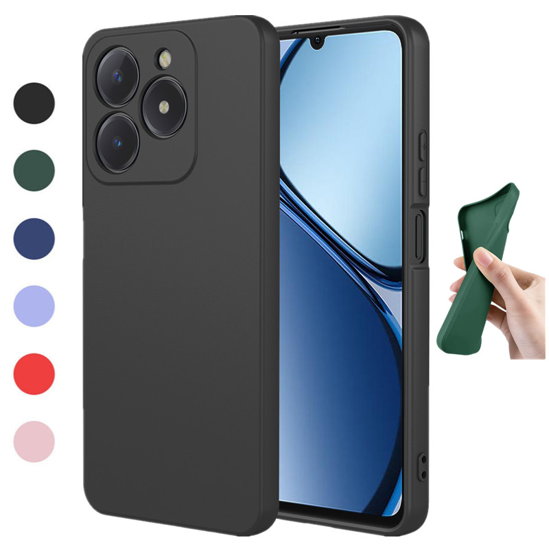 Flexible Liquid Silicone Case  - Realme C67 recension och pris