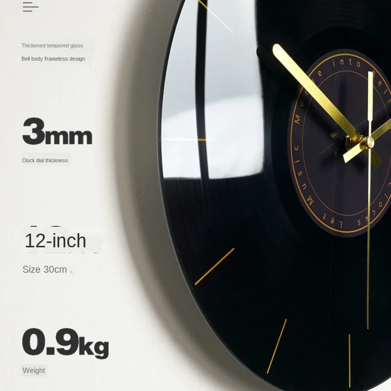 Luxury Silent Wall Clock Livin - Luxury Lifestyle Living recension och pris