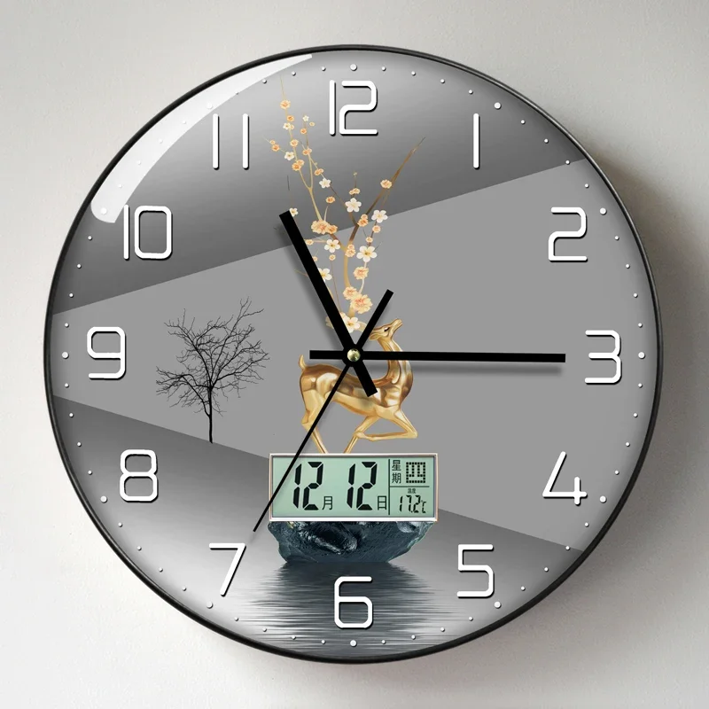 Watch Wall Clock Living Room w - Luxury Lifestyle Living recension och pris