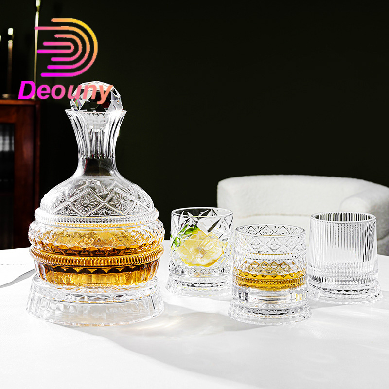 DEOUNY European Star Diamond R - Glass Decanter Whiskey recension och pris