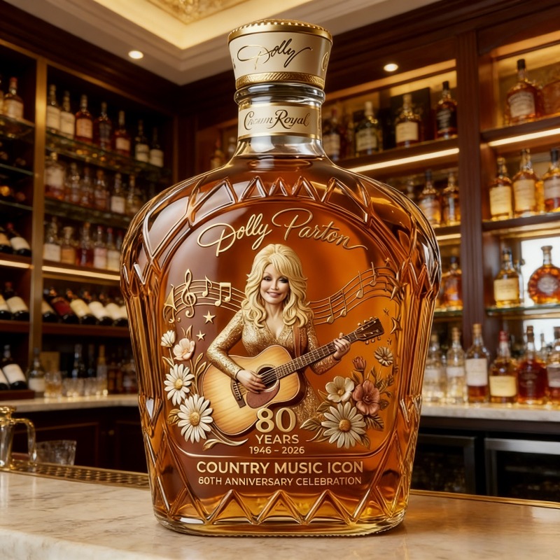 Dolly Parton Premium Country M - Glass Decanter Whiskey recension och pris