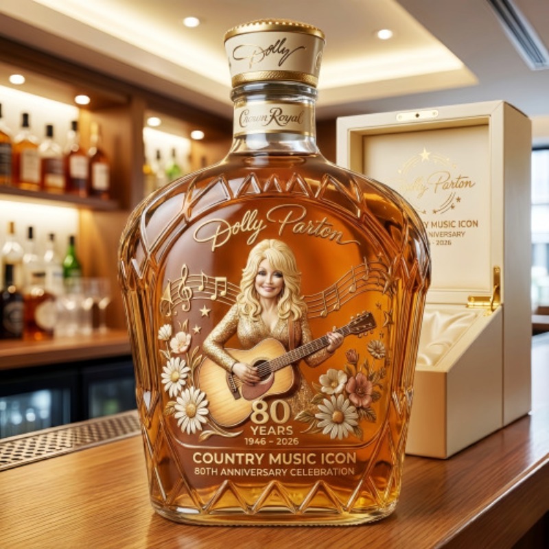 Dolly Parton Premium Country M - Glass Decanter Whiskey recension och pris