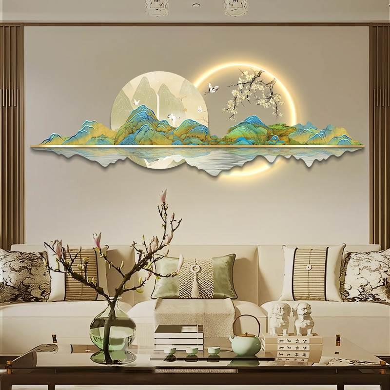 Chinese Style Led Clock Wall L - Luxury Lifestyle Living recension och pris