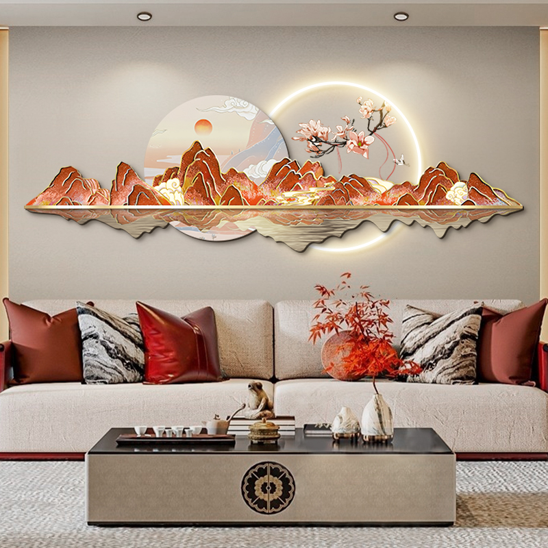 Chinese Style Led Clock Wall L - Luxury Lifestyle Living recension och pris