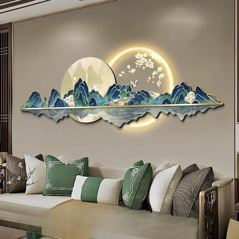 Chinese Style Led Clock Wall L - Luxury Lifestyle Living recension och pris