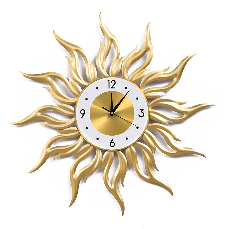Nordic Gold Wall Clock Living  - Luxury Lifestyle Living recension och pris