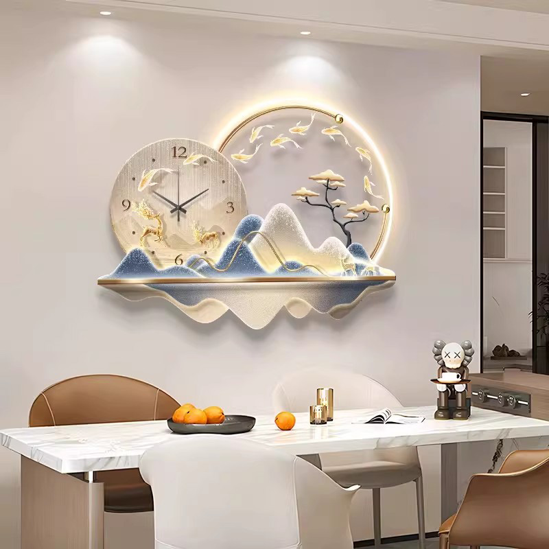 Art Mural Led Clock Wall Luxur - Luxury Lifestyle Living recension och pris