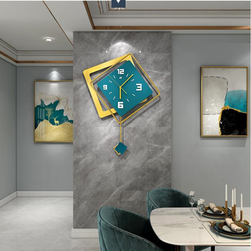 3D Nordic square Swing Wall Cl - Luxury Lifestyle Living recension och pris