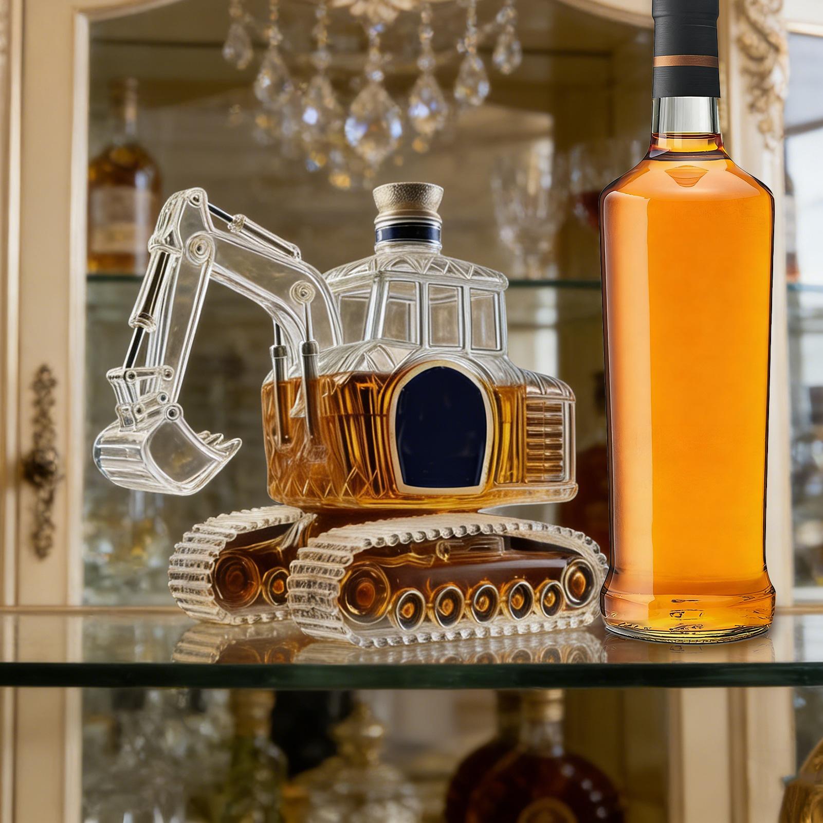 Heavy-Duty Excavator Whiskey D - Glass Decanter Whiskey recension och pris