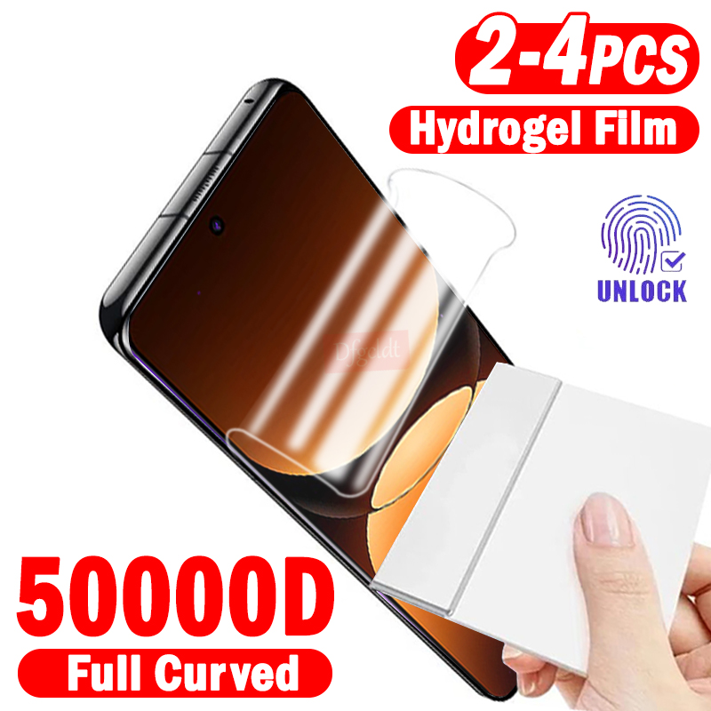 2-4Piece Full Curved Hydrogel  - Realme Gt 6 recension och pris